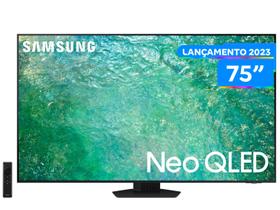 Smart TV 75” Ultra HD 4K Neo QLED Samsung QN75QN85 - Lançamento 2023 120Hz Wi-Fi Bluetooth