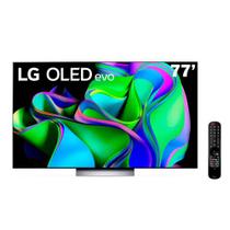 Smart TV 77 4K LG OLED 77C3PSA evo 120Hz G-Sync FreeSync Bluetooth ThinQ AI Alexa Google 4HDMI
