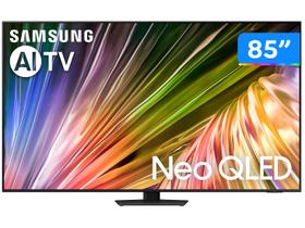 Smart TV 85” 4K UHD Neo QLED Samsung AI Big TV 85QN85D - 120Hz Wi-Fi Bluetooth