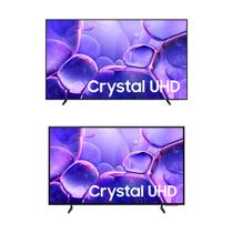 Smart TV 85" Crystal UHD 4K + Smart TV 55" Crystal UHD 4K U8100F