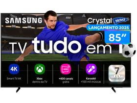 Smart TV 85" Samsung 4K Crystal UHD 85U8100F Tizen 3 HDMI Smart TV 85" Samsung 4K Crystal UHD 85U8100F Tizen 3 HDMI