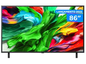 Smart TV 86" LG 4K QNED MiniLED 86QNED85ASG webOS 25 α8 AI Processor 4K Gen2 Alexa 4 HDMI 2 USB Smart TV 86" LG 4K QNED MiniLED 86QNED85ASG webOS 25 α8 AI Processor 4K Gen2 Alexa 4 HDMI 2 USB