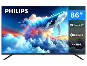 Smart TV 86" Philips DLED 7019 86PUG7019/78 Google TV Quad Core Google Assistente 3 HDMI 2 USB Smart TV 86" Philips DLED 7019 86PUG7019/78 Google TV Quad Core Google Assistente 3 HDMI 2 USB