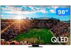 Smart TV 98” 4K QLED Samsung QN98Q80CMGXZD - VA 120Hz Wi-Fi Bluetooth com Alexa 4 HDMI 2 USB