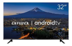 Smart TV AIWA 32” Android HD Borda Ultrafina HDR10 Dolby Áudio AWS-TV-32-BL-02-A Smart TV AIWA 32” Android HD Borda Ultrafina HDR10 Dolby Áudio AWS-TV-32-BL-02-A