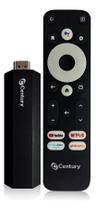 Smart Tv Android Stick Full Hd Century Cor Preto Tipo De Controle Remoto Padrão Dispositivo De Streaming Para Tv