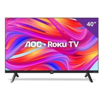 Smart TV AOC 40" Full HD Roku WiFi HDMI 40S5045