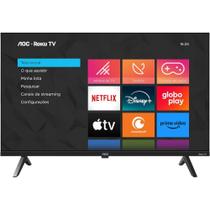 Smart TV AOC 43" 43S5155/78G DLED Full HD Quad Core Wi-Fi 3 HDMI 1 USB