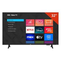 Smart TV AOC LED 32" HD WI-FI Roku TV HDMI USB - 32S5155/78G