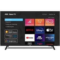 Smart TV AOC PHILPS HD 32" Modelo 2022 - 32S5135/78 - Roku TV - Bordas Ultrafinas