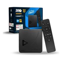 Smart TV Box Android 10.0 4K Ultra HD 2GB RAM 16GB WiFi HDMI Streaming Apps Converte TV em Smart TV