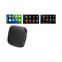 Smart TV Box Android 13 com CarPlay e Android Auto Sem Fio - Compatível com Toyota, Mazda, Hyundai, GMC, Ford, MG, VW e Kia