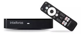 Smart tv box android tv izy play full hd intelbras