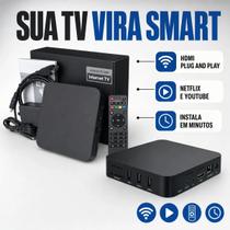 Smart Tv Box Streaming Android Tv com Netflix, Youtube top 2 Pilhas, 4k Ultima Geração - MIRAGE Smart Tv Box Streaming Android Tv com Netflix, Youtube top 2 Pilhas, 4k Ultima Geração - MIRAGE