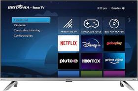 Smart TV Britânia 32” BTV32G7PR2CSGBLH HD LED HDMI Roku TV