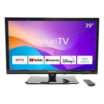 Smart TV de 39" Buster Smart HDTV-39D07FHD com tela LED Full HD - preto Smart TV de 39" Buster Smart HDTV-39D07FHD com tela LED Full HD - preto