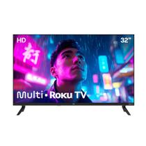 Smart TV DLED 32 HD Multi Essencial Roku 3HDMI 2USB Wi-Fi - TL081E