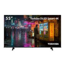 Smart TV DLED 55 4k Toshiba VIDAA 3 HDMI 2 USB Wi-Fi