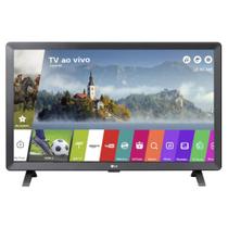 Smart TV e Monitor LG LED 24 Polegadas 24TL520S com Conexão Wi-Fi e USB - Preto