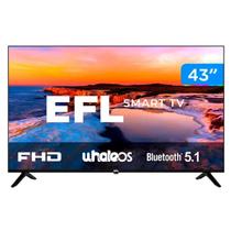 Smart tv efl dled 43 polegadas bivolt full hd e sistema android