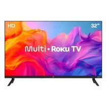 Smart TV HD 32" Dled Wi-Fi Dolby Audio Multi Roku Quad Core - TL052M - Multilaser Smart TV HD 32" Dled Wi-Fi Dolby Audio Multi Roku Quad Core - TL052M - Multilaser