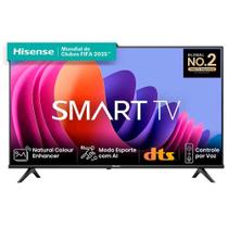 Smart TV Hisense Full HD DLED 40" Polegadas 40A4N com Sleep Timer, Entrada HDMI e Wi-Fi