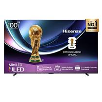 Smart TV Hisense Mini LED 4K 100" Polegadas 165 HZ, Processador com IA, Dolby Atmos e Wi-Fi - 100U7G