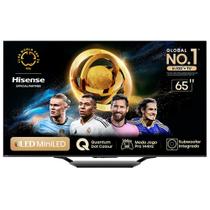 Smart TV Hisense Mini LED UHD 4K 65" Polegadas Frequência 144 Hz e Wi-Fi - 65U75LUA