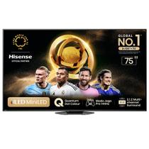 Smart TV Hisense Mini LED UHD 4K 75" Polegadas Frequência 144 Hz e Wi-Fi - 75U86LUA Smart TV Hisense Mini LED UHD 4K 75" Polegadas Frequência 144 Hz e Wi-Fi - 75U86LUA