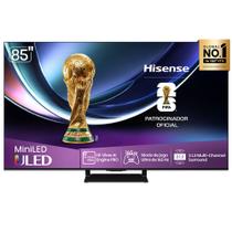 Smart TV Hisense MiniLED 4K 85" Polegadas com Dolby Vision, HDR+ Gaming, Alexa e Wi-Fi - 85U7QG PRO Smart TV Hisense MiniLED 4K 85" Polegadas com Dolby Vision, HDR+ Gaming, Alexa e Wi-Fi - 85U7QG PRO