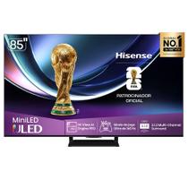 Smart TV Hisense MiniLED 4K 85" Polegadas com Dolby Vision, HDR+ Gaming, Alexa e Wi-Fi - 85U7QG PRO