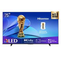 Smart TV Hisense QLED 4K 75" 75Q6QV com Processador AI Dolby Vision HDR10+ HLG Filmmaker Mode Dolby Gaming Dolby Atmos Alexa e Google