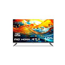 Smart TV HQ 40" Full HD tela sem bordas Android 12 design Slim HQS40NKHM