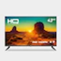 Smart TV HQ 43" Full HD, HDR, tela sem bordas, Ultrasound, Slim, Quad Core, HQSTV43N