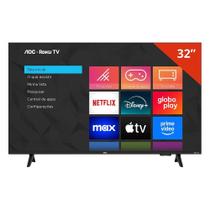 Smart TV LCD LED 32" AOC 32S5155/78G - Wi-Fi, HD, Quad Core, Dolby Áudio, 60 Hz Smart TV LCD LED 32" AOC 32S5155/78G - Wi-Fi, HD, Quad Core, Dolby Áudio, 60 Hz