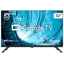 Smart Tv Lcd Led 32 Philips 32PHG690978 HD Google TV Comando de Voz HDR Premium Alta Perfomance