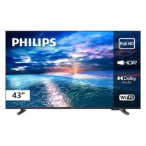 Smart TV LCD LED 43" Philips 43PFG6910/78 FULL HD - Com Wi-Fi, Quad Core, HDM USB