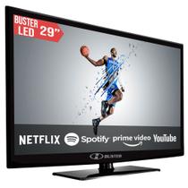 Smart tv led 29" buster hd com android 2 hdmi 2 usb wifi bivolt hbtv-29