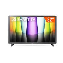 Smart TV LED 32" HD LG 32LQ620 ThinQ AI Google Assistant Alexa HDR10 2 HDMI 1 USB Bluetooth