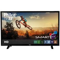 Smart TV LED 32 Philco PH32E31DSGW HD com Conversor Digital 2 HDMI 1 USB Wi-Fi
