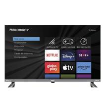 Smart TV LED 32" Philco Roku TV Dolby Áudio - PTV32K34RKGB