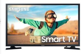 Smart TV LED 32" Samsung UN32T4300AGXZD - Wi-Fi HDR 2 HDMI 1 USB