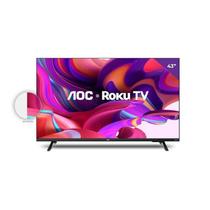 Smart TV Led 43" AOC 43S5135/78G Roku Full HD