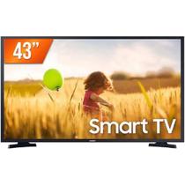 Smart TV LED 43" Full HD Samsung LH43BETMLGGXZD 2 HDMI 1 USB, Wi-Fi HDR, Sistema Operacional Tizen