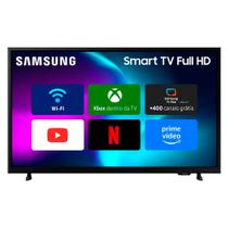 Smart TV LED 43" Full HD Samsung Tizen F6000 Preta Bivolt