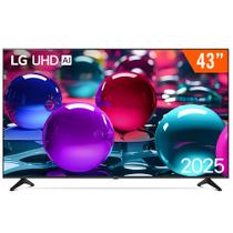 Smart TV LED 43" Ultra HD 4K LG 43UA7500PSA webOS 25 Bluetooth HDR10 3 HDMI 1 USB Wi-Fi