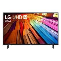 Smart TV Led 50" 4K Ultra HD WebOS 24 LG 50UT8000 Preta