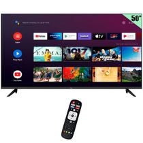 Smart TV LED 50" Mtek MK50FSAU 4K Ultra HD Android TV Wi-Fi e Bluetooth com Conversor Digital