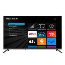 Smart Tv Led 50" Roku 4K PTV50VA4REGB Philco Preta