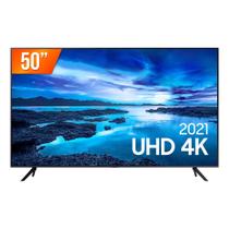 Smart TV LED 50" Ultra HD 4K Samsung 50AU7700 3 HDMI USB Processador Crystal 4K